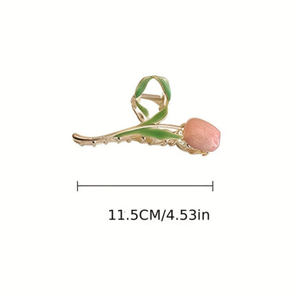 Fairy Tulip Hair Claw Clip
