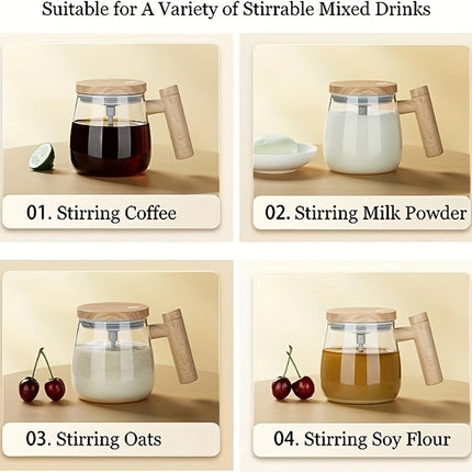 Self-Stirring Mug – Electric Mixing Cup for Coffee & Milk