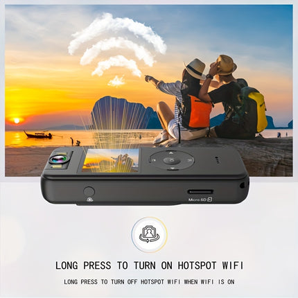 2025 Upgraded 64GB 4K WiFi Mini Camera