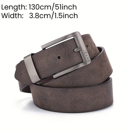 Men's Faux Leather Belt Collection
