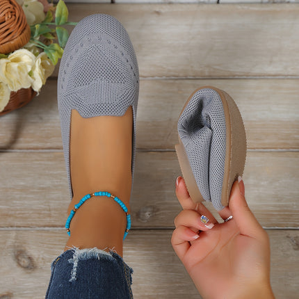 Women's Black Slip-On Flats