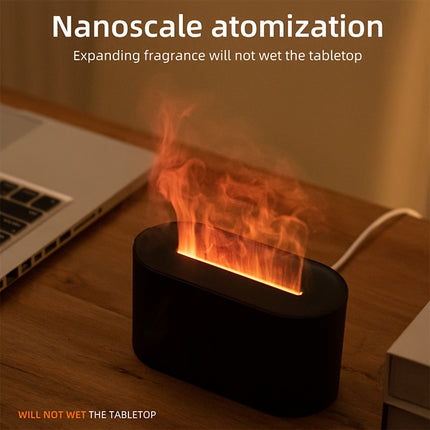 Flame Design Humidifier & Essential Oil Diffuser - Cozy Glow