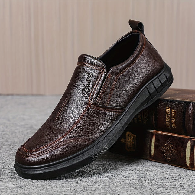 Men’s Classic Black Loafers