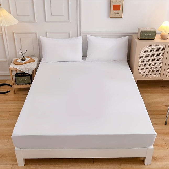 Solid Color Fitted Sheet Set - Soft & Breathable Comfort