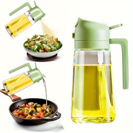 Oil Dispenser & Sprayer for Kitchen – 2-in-1 Olive Oil Mister