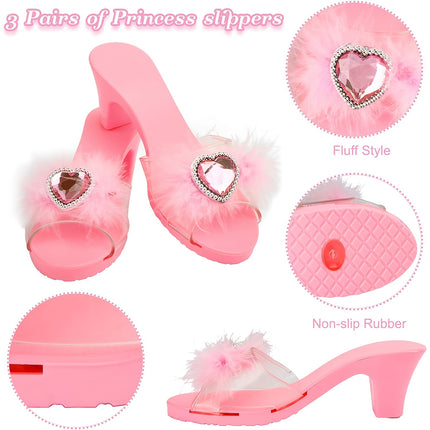 Princess Dress-Up Set with Shoes & Jewelry – Magical Fun
