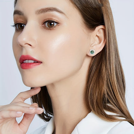 Moissanite 925 Sterling Silver Jewelry Set