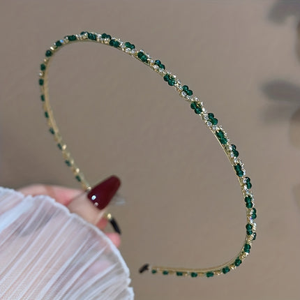 Vintage Royal Rhinestone Alice Band