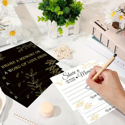 51pcs Black & Golden Memory Card Box Set