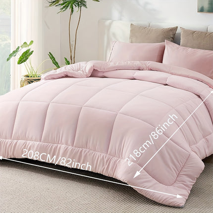 All-Season Soft & Cozy Quilted Comforter Insert