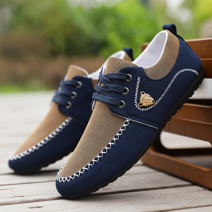 Men’s Color Block Business Shoes