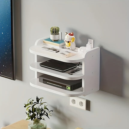Space-Saving Wall-Mounted Organizer Shelf