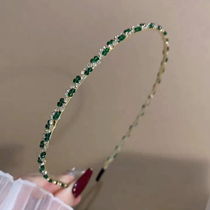 Vintage Royal Rhinestone Alice Band
