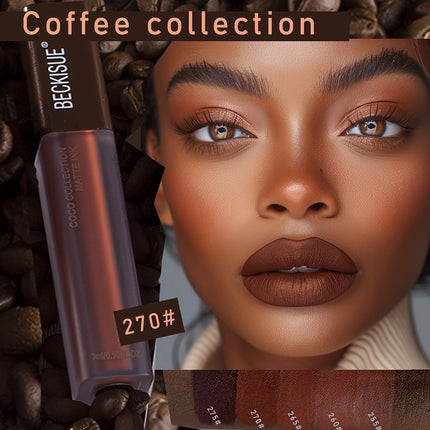 Coffee Nude Velvet Lipstick Set