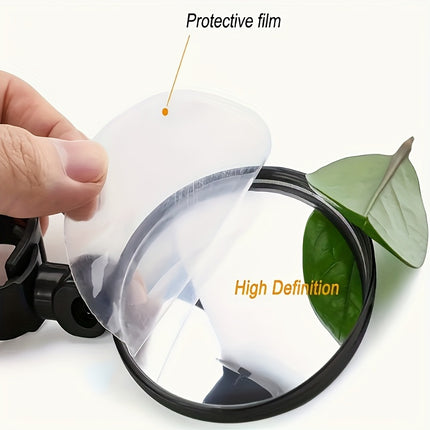 Adjustable Rotatable Bike Rearview Mirrors – Enhanced Safety