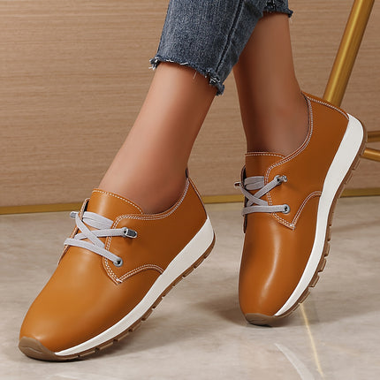 Women's Solid Color Loafers