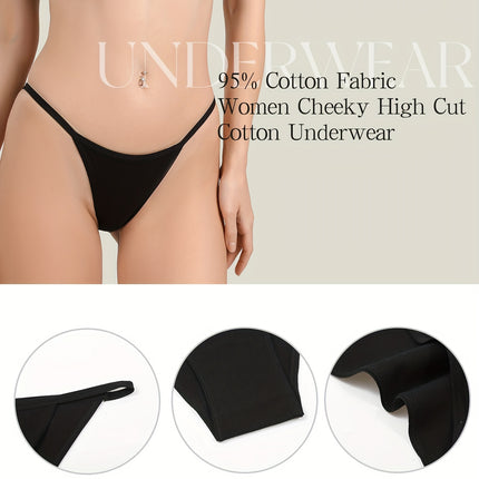 6pcs Seamless Low Waist Briefs