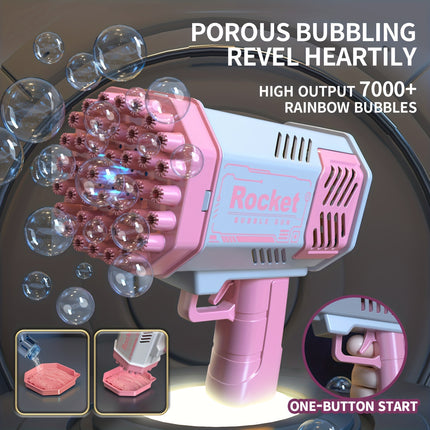 40-Hole Bubble Rocket Launcher Toy - Monti Bargains