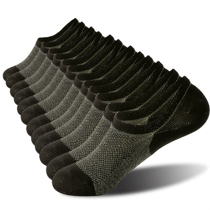 Men's Mesh No-Show Socks 6-Pack