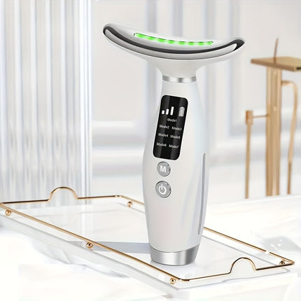 Rechargeable Facial & Neck Massager - 7 Modes