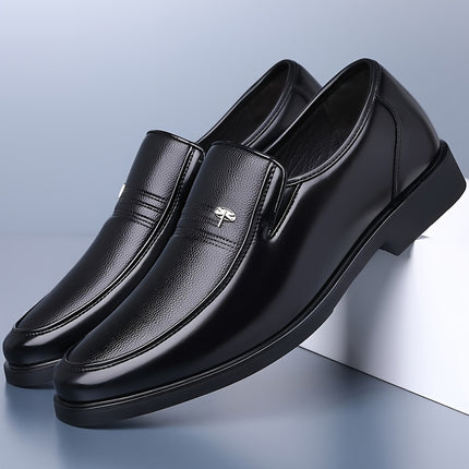Men’s Genuine Leather Slip-On Loafers