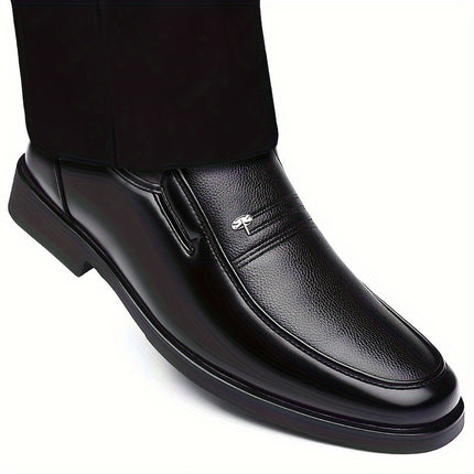 Men’s Genuine Leather Slip-On Loafers
