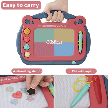 Magnetic Drawing Board – Creative Learning Fun for Kids! - Monti Bargains
