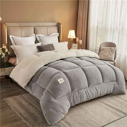 All-Season Thick Comforter - Soft & Breathable Quilted Bedding
