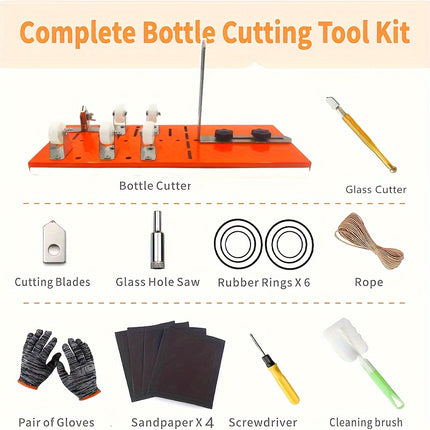 Glass Bottle Cutter Tool Kit