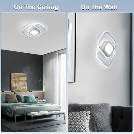 Modern LED Ceiling Light – Tri-Color Dimming, Energy-Efficient
