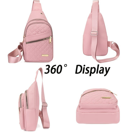 Quilted Casual Chest Bag