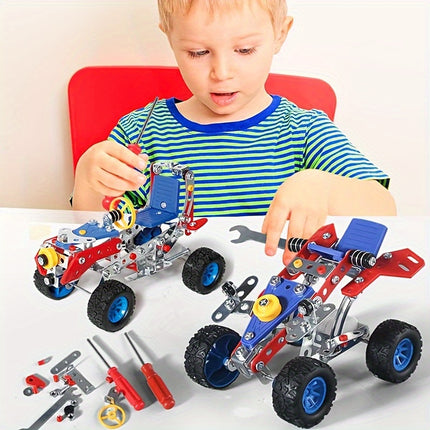 171pcs 2-in-1 Assembled Car Building Set