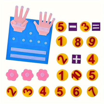 Counting Fun Felt Hand Puppets