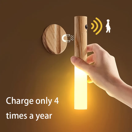 Motion-Activated LED Night Light - Magnetic, Wall Mount