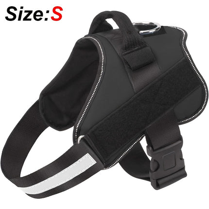 Reflective No-Pull Dog Harness with Easy-Grab Handle - Monti Bargains