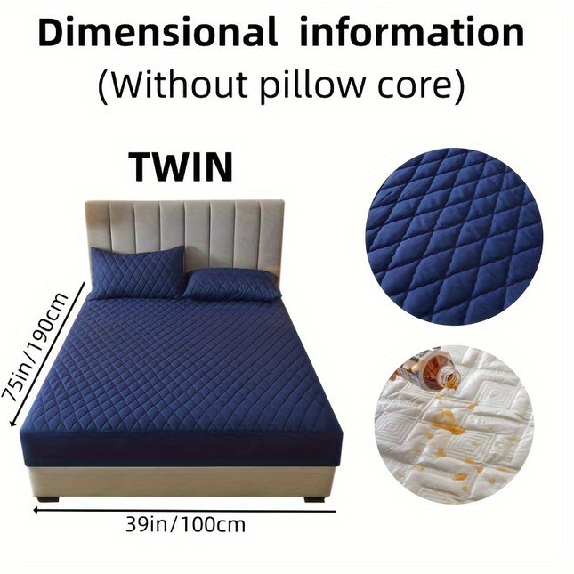 Waterproof Fitted Sheet Set - Soft & Comfortable Bedding
