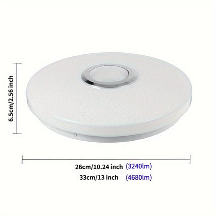 BENEWTON Smart RGB Ceiling Light – Remote & App Control