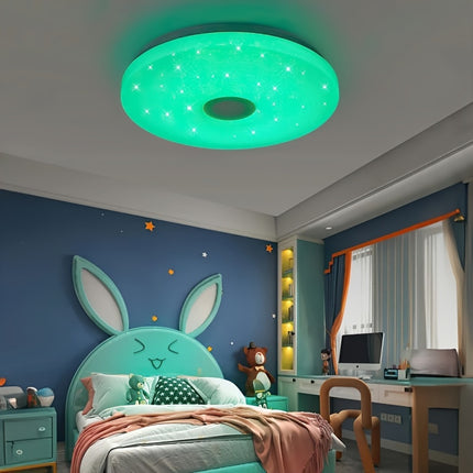 BENEWTON Smart RGB Ceiling Light – Remote & App Control