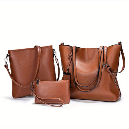 Retro Crossbody Briefcase Handbag