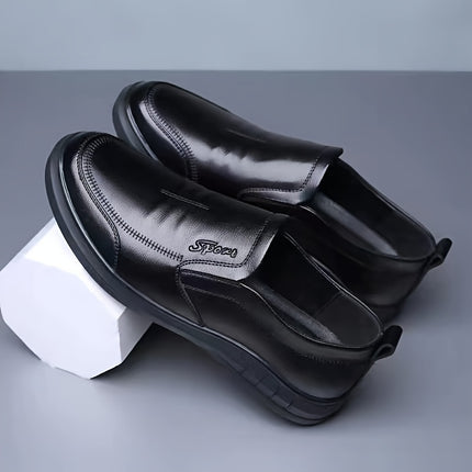 Men’s Classic Black Loafers