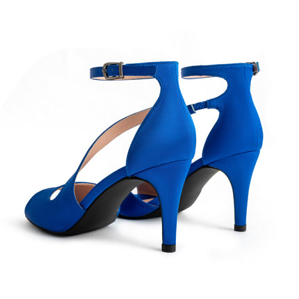 Elegant Peep Toe Stiletto Sandals