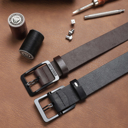 Men's Vintage Pin Buckle Belt