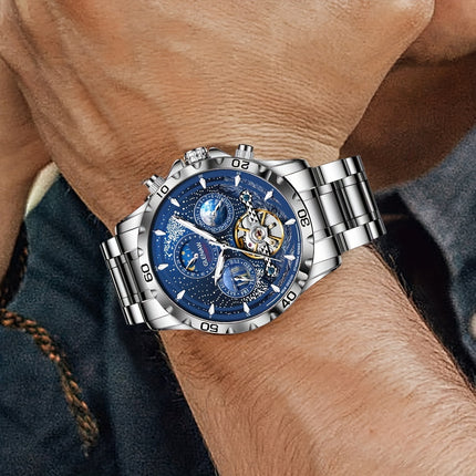 Starry Sky Multifunctional Mechanical Watch