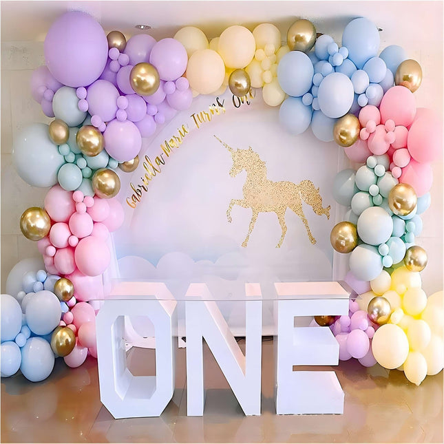 171pcs Rainbow Balloon Garland Arch Kit – Perfect for Parties