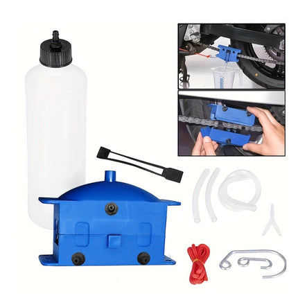 Motorcycle Chain Cleaning & Lubrication Kit