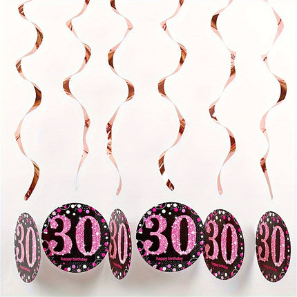 18th Birthday Swirls – Glam Up the Ceiling!