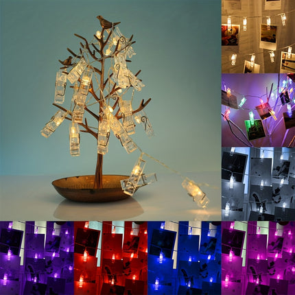 Photo Clip String Lights – Magical Display for Memories - Monti Bargains