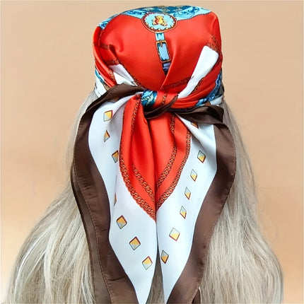 Luxurious Baroque Print Scarf