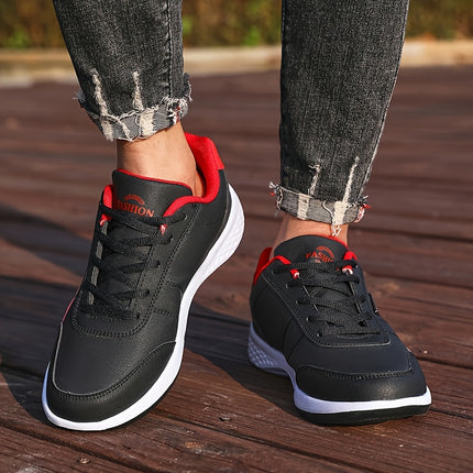 VanWeir Men’s Plus Size Casual Running Sneakers