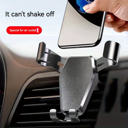 Anti-Shake Gravity Car Phone Holder for Secure Navigation